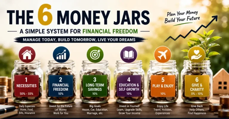 The 6 Jar Money Management System A Simple Path to Financial Freedom